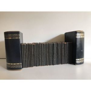 Huge Collection Of 34 Little Leather Library Books 1920s